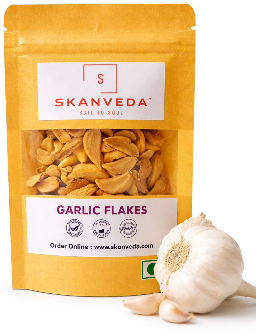 Dehydrated Garlic Flakes