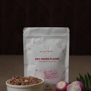 Skanveda - Dehydrated Red Onion Flakes