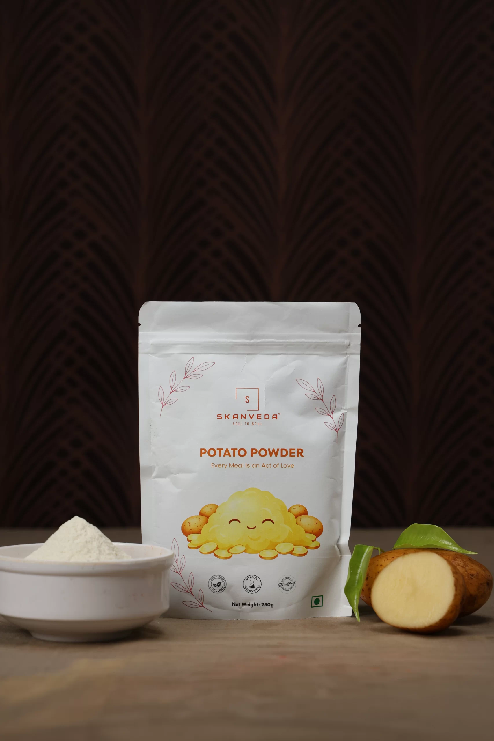 Dehydrated Potato Powder - Skanveda