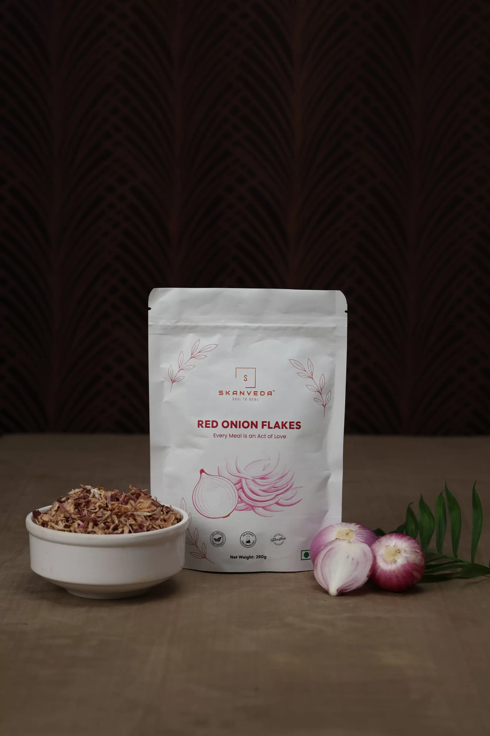 Dehydrated Red Onion Flakes - Image 3
